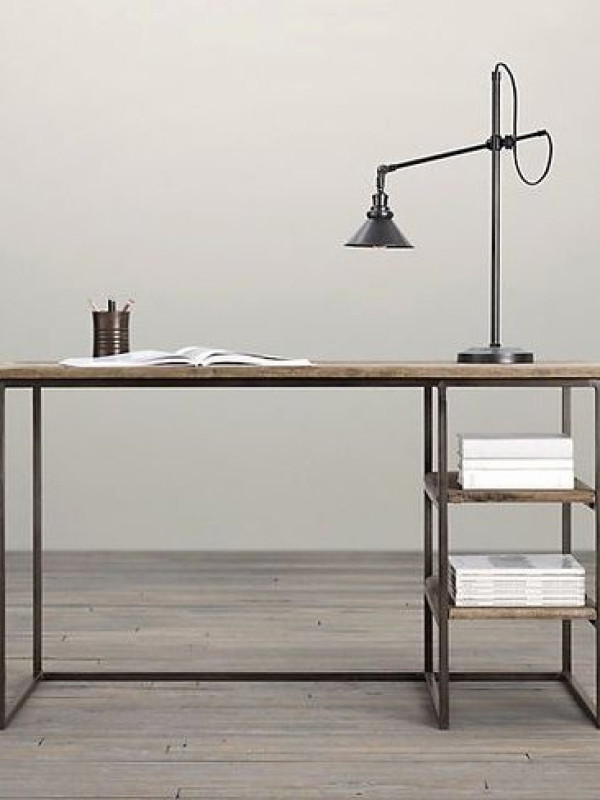 Стол письменный в стиле лофт GES-69