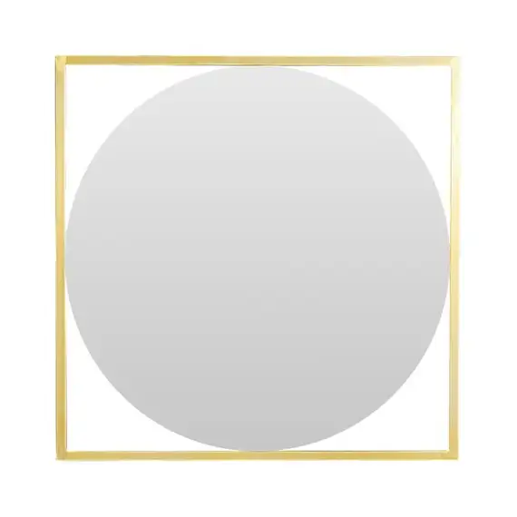 Настенное зеркало в золотой раме D830
